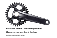 Shimano Kettenradgarnitur XT FC-M8120 ohne Kettenblatt CL: 55 mm, 180