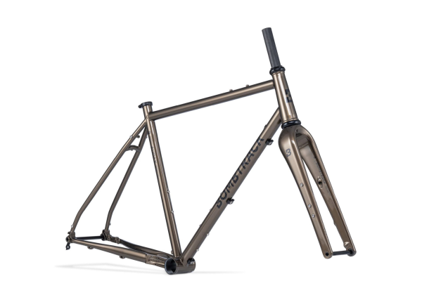 Bombtrack Bikes  BOMBTRACK AUDAX CrMo FRAMEset brown met. 650B