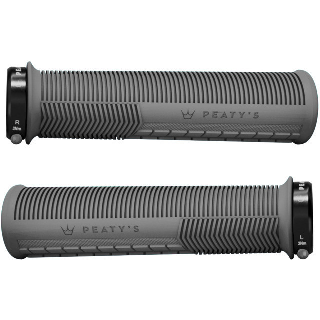 Peaty's Lenkergriffe Monarch Grip Mushroom Thick, Grau