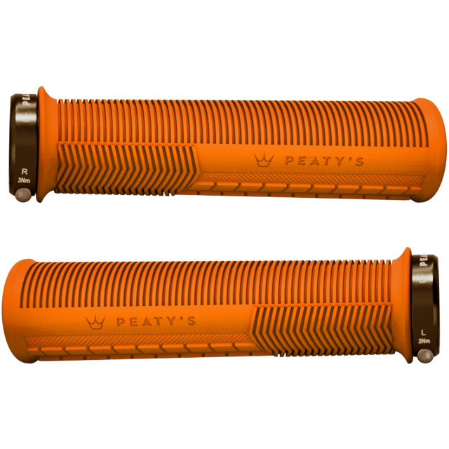 Peaty's Lenkergriffe Monarch Grip Mushroom Thin, Orange