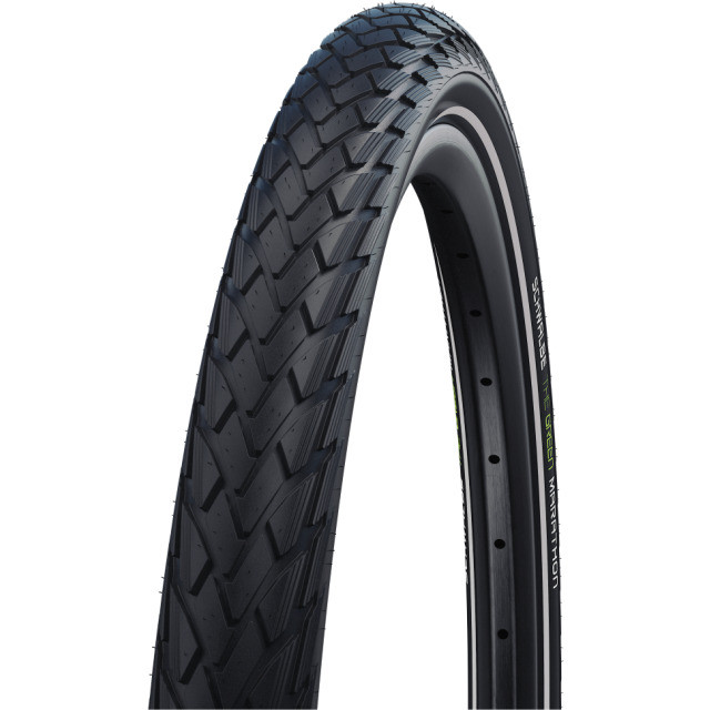 Schwalbe Pneu Green Marathon 26x1.75 GG Starr mit Reflexstreifen black