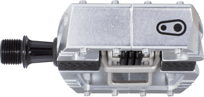 Crankbrothers Pedal Mallet DH high polish silver