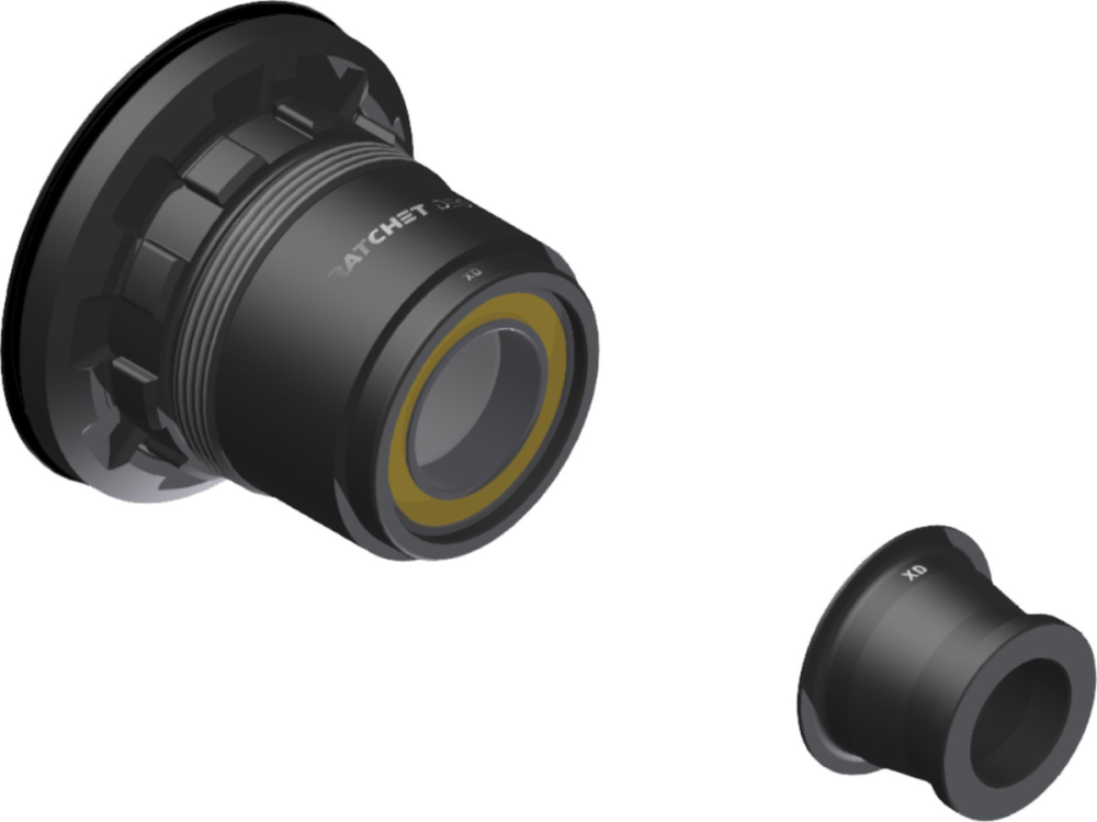 DT Swiss MTB Rotor Kit SRAM XD LI Alu RAT DEG 148/12 Ceramic