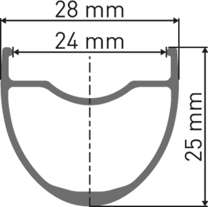 DT Swiss G 1800 SPLINE Laufrad 700C CL 25 142/12mm MS