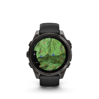 Garmin fēnix® 8 – 51 mm, AMOLED, Sportuhr, Schwarz/Carbongrau