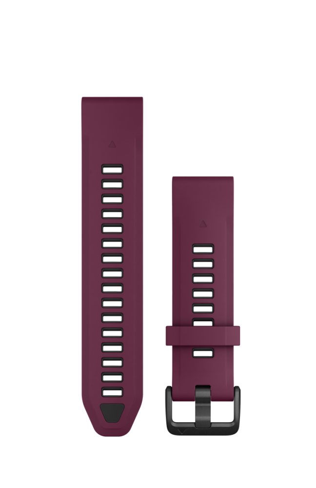 Garmin Quickfit®-Armbänder (20 mm), Merlot/Graphit