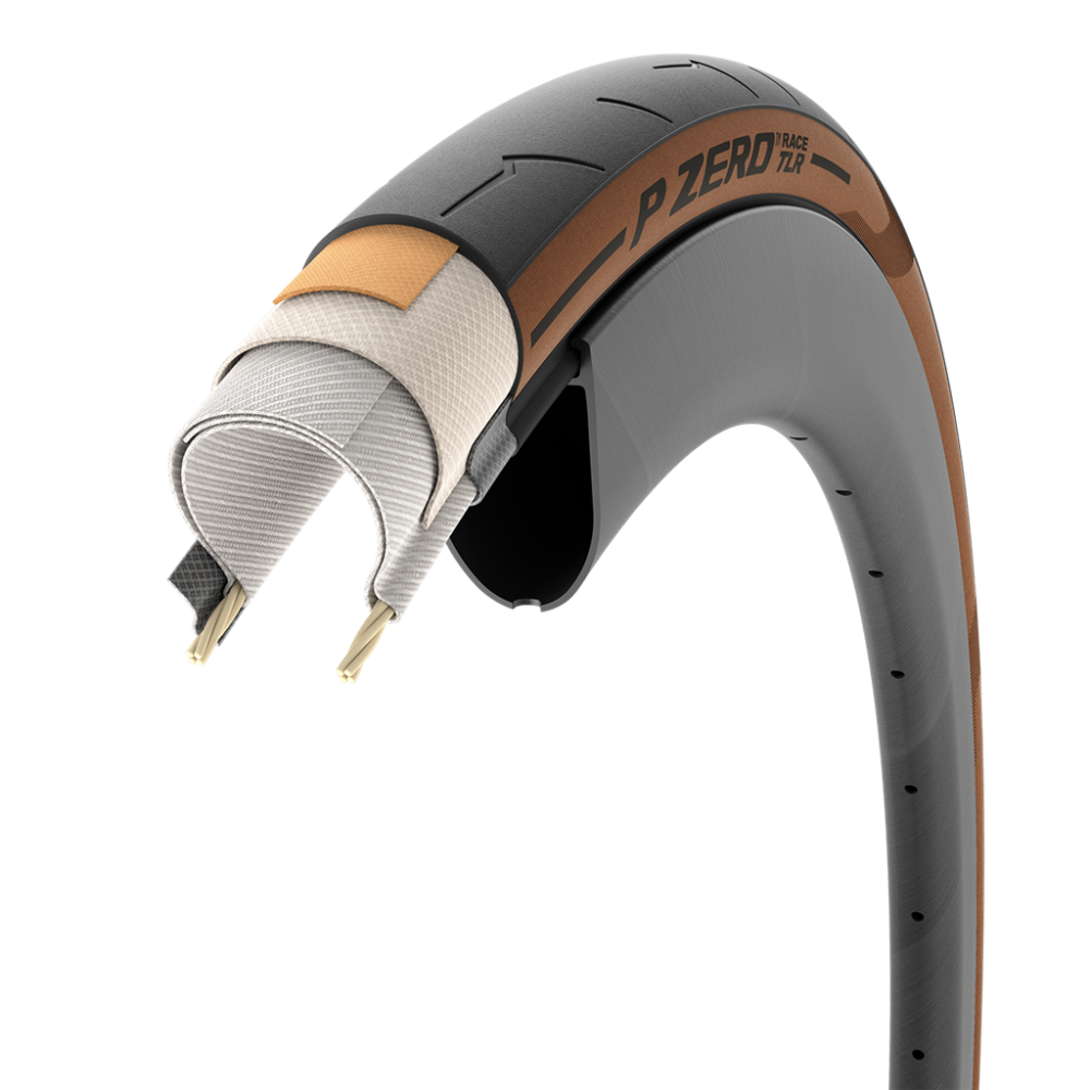 Pirelli P Zero Race TLR Italy, black/tan-wall, 30mm