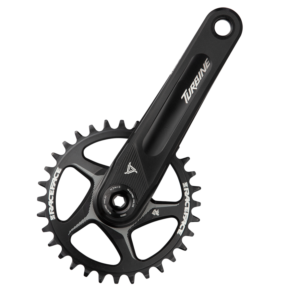 Race Face Turbine Cinch Crankarm DM (RF136), black, 165