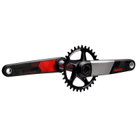 Race Face ERA Cinch Crankarm DM (RF136), carbon/red, 165