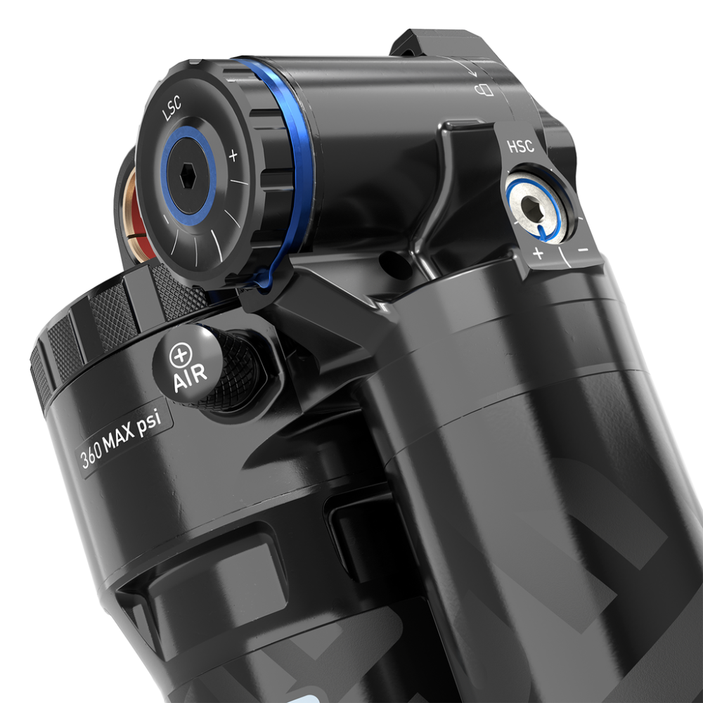 RockShox Rock Shox Rear Shock Super Deluxe Ultimate RC2T Trunnion HBO, 205x62.5, black