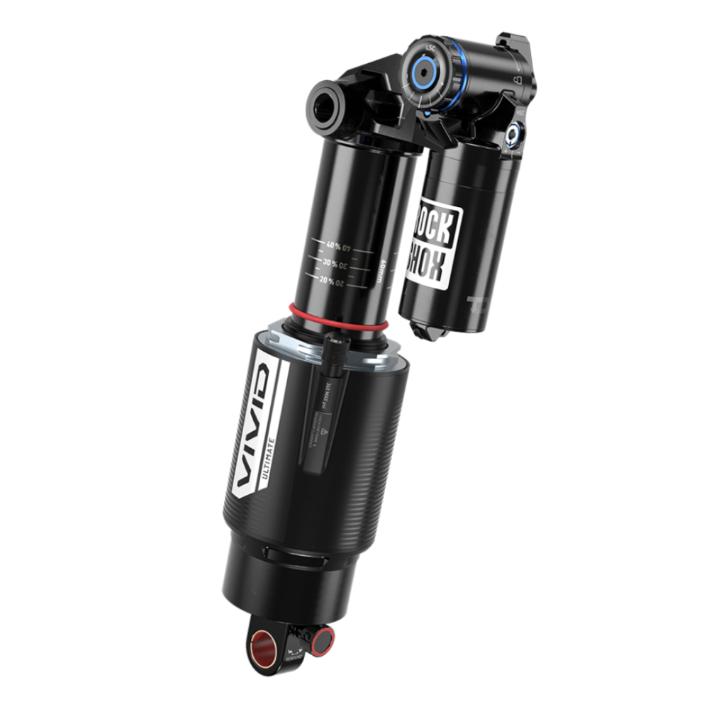 RockShox Rock Shox Rear Shock Vivid Ultimate RC2T Trunnion, 205x65, black