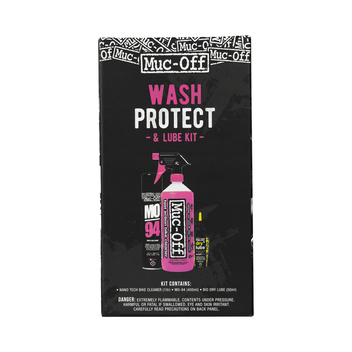 Muc-Off Wash, Protect and Dry Lube Kit
