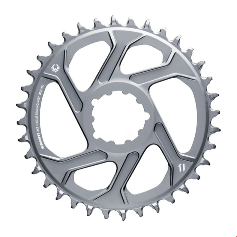 SRAM Chainring Eagle X-Sync2 DM 3mm Offset Boost, polar grey, 38