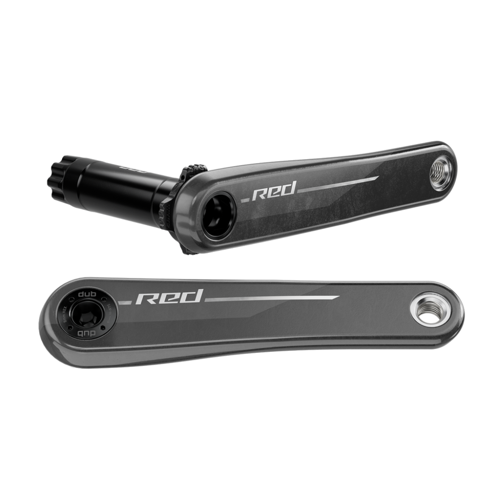 SRAM MY24 Crankarmset Red 8-Bolt DUB, 167.5mm, natural carbon