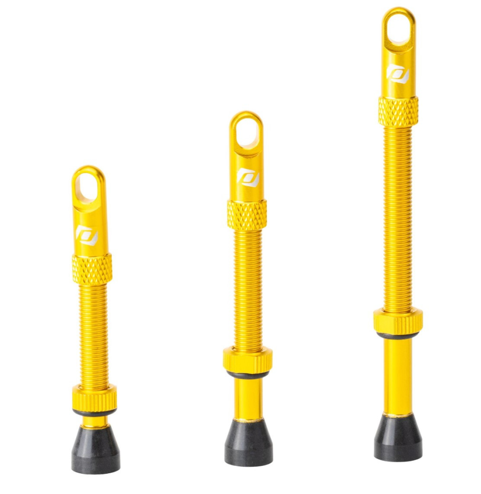 Syncros Tubeless Valves, 50mm, Gold