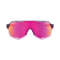 100percent Brille S2 Polished Translucent Grey -Purple Multilayer Mirror Lens