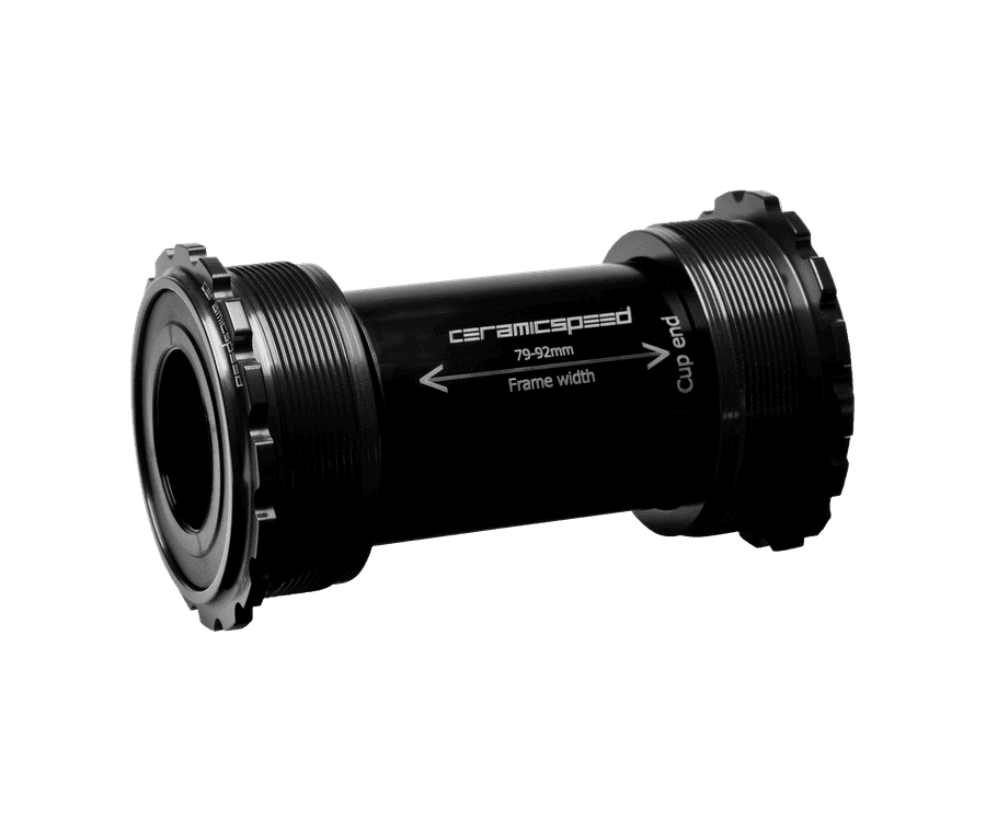 CeramicSpeed T45 Shimano coated, Schwarz