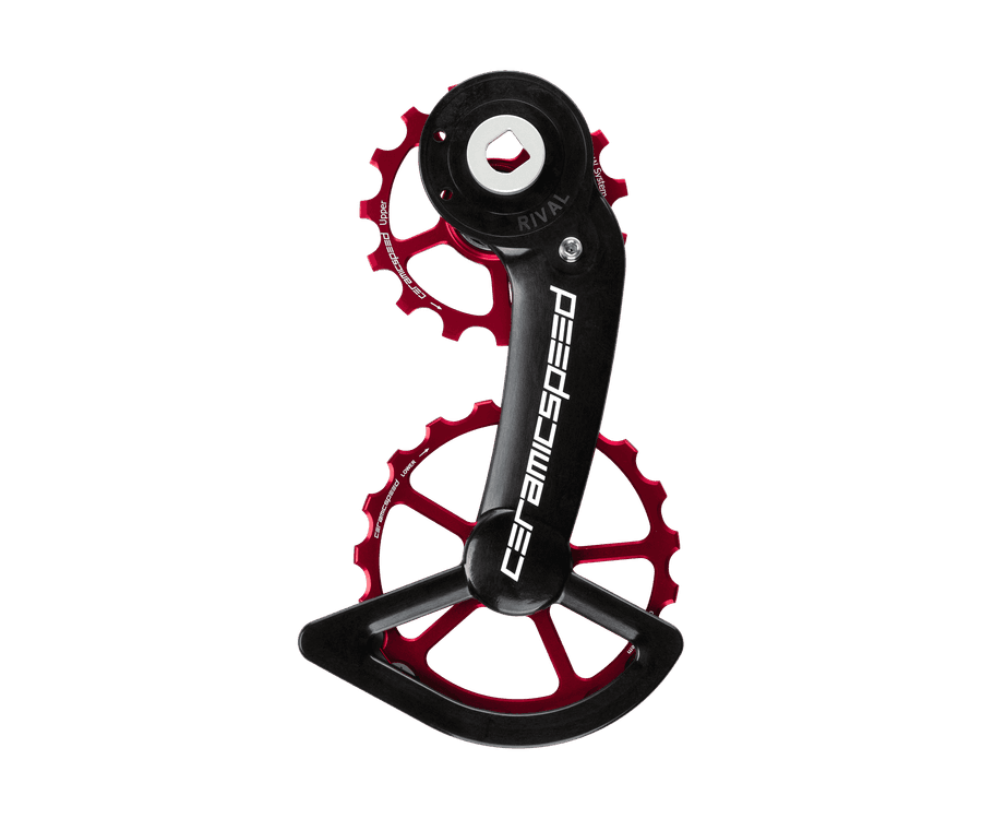 CeramicSpeed OSPW SRAM Rival AXS, Rot