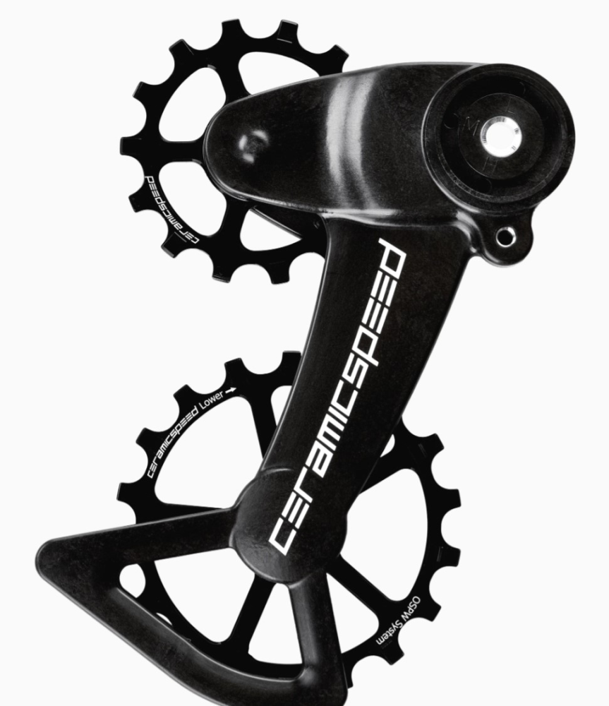 CeramicSpeed OSPW X SRAM Alternative Eagle AXS, Schwarz
