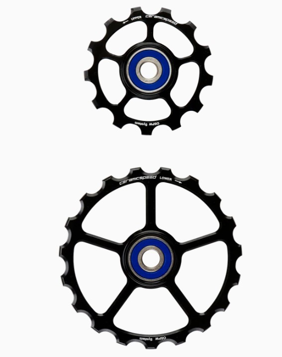CeramicSpeed OS Pulley Wheels (spare) 13/19 Zähne