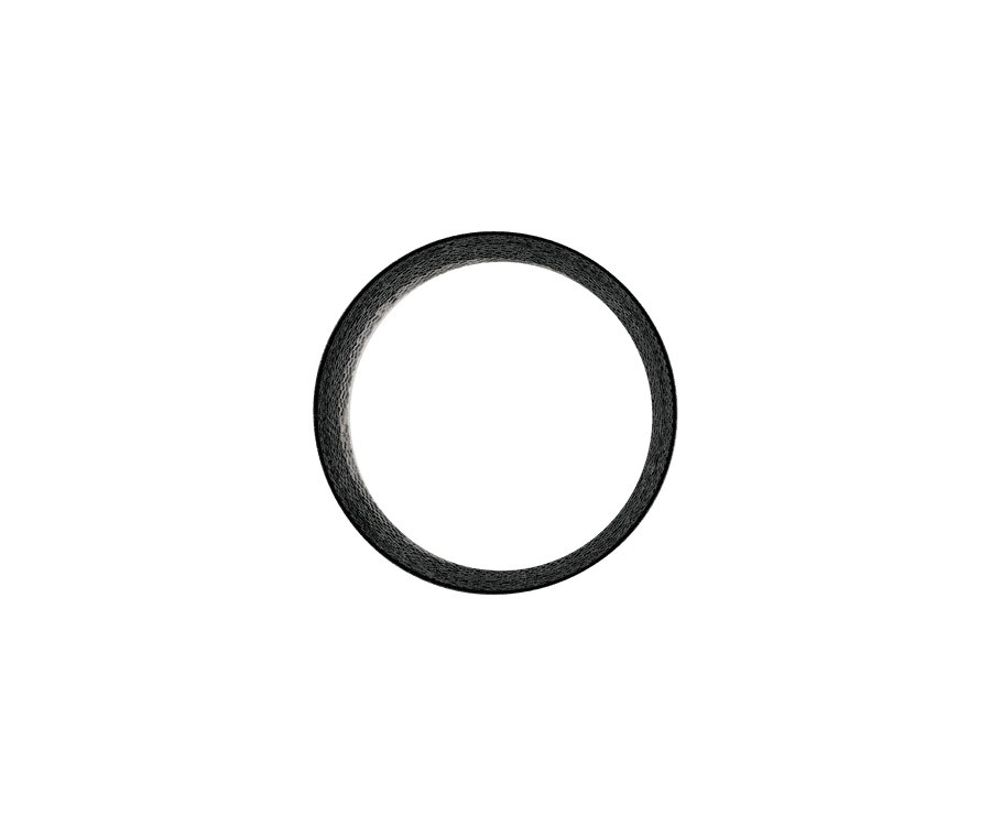 CeramicSpeed HS Spacer Carbon 10 mm w/ CeramicSpeed logo