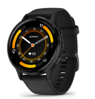 Garmin Venu® 3, Sportuhr, Schwarz/Schiefergrau
