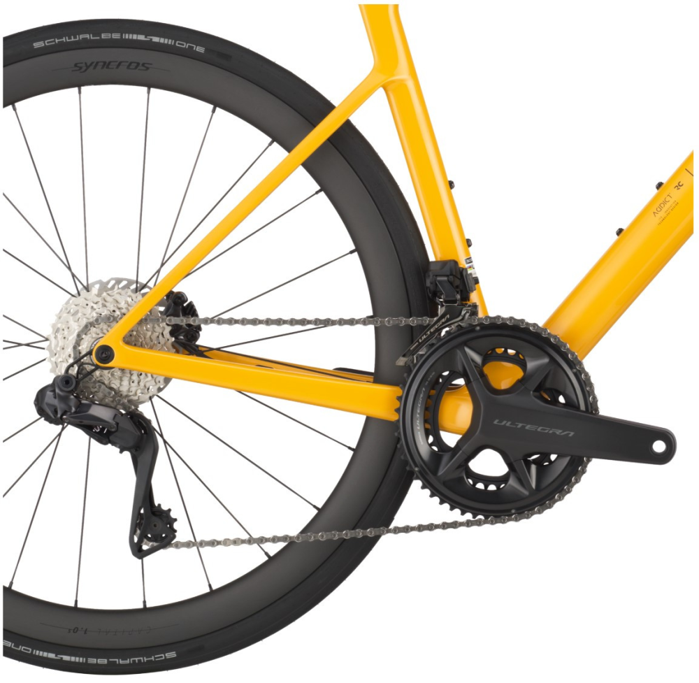 Scott Bike Addict RC 10, bahama yellow, M