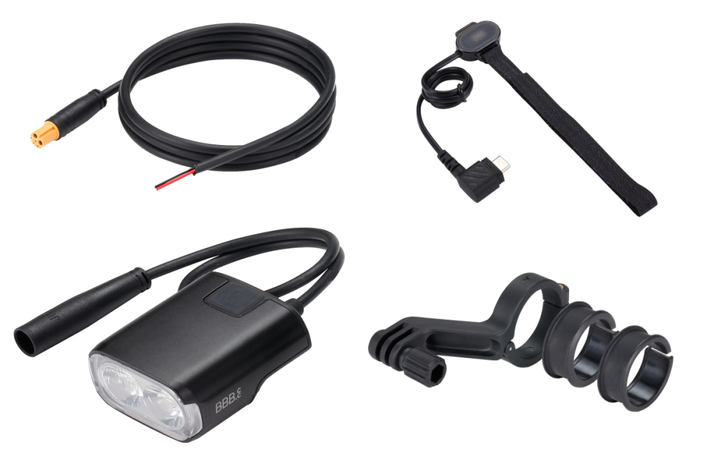 BBB BBB Frontlicht E-StrikePro 2000, 6-18W GoPro