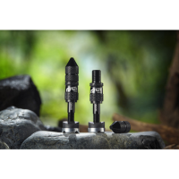 Ethirteen Tubelessventil Schrader Quickfill Gen2 Aluminium , 2 Stk 23-31mm, Schwarz