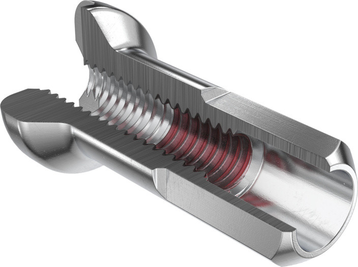 DT Swiss Standard Nippel Messing PL 2.0/14mm, silber, 100 Stk.