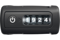 ABUS Faltschloss Bordo Combo 6000C/90 LED Code mit Halter SH 6000/90 schwarz