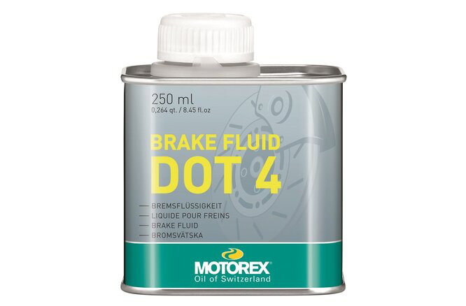 MOTOREX Brake Fluid DOT 4 Bremsflüssigkeit Flasche 250 ml