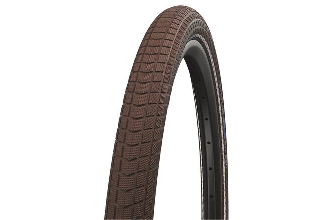 Schwalbe Pneu Big Ben 28x2.00 Starr mit Reflexstreifen braun