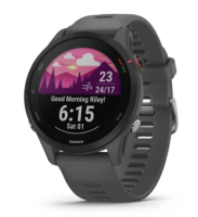 Garmin Forerunner® 255, Sportuhr, Schwarz