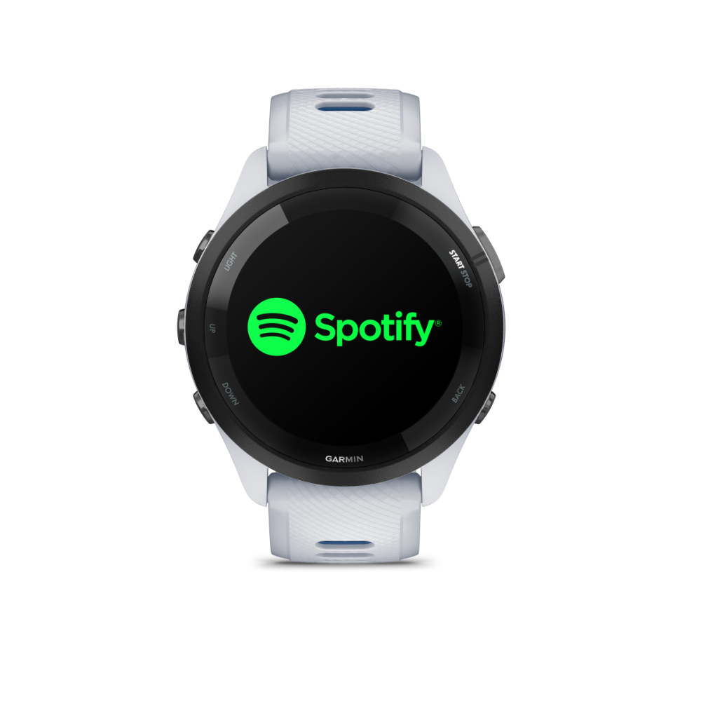 Garmin Forerunner 265S Music, Sportuhr, Weiss