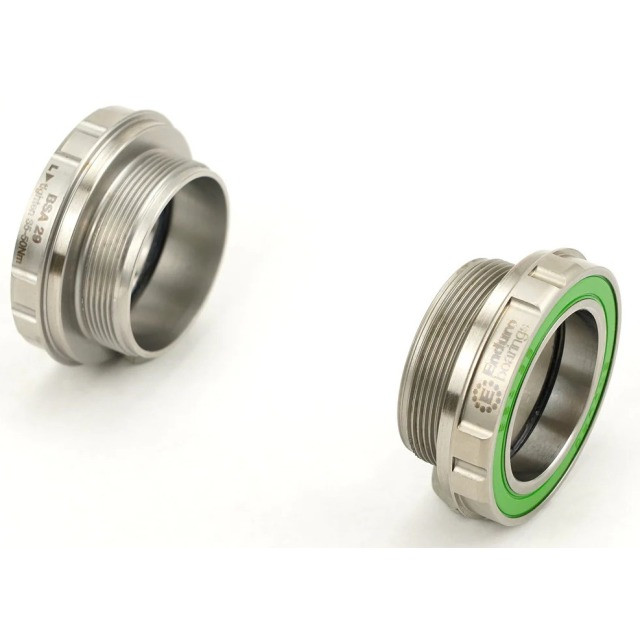 Enduro Bearings  Enduro Bearings Tretlager BSA DUB Maxhit 29mm Achse, BSA-Rahmen, silber