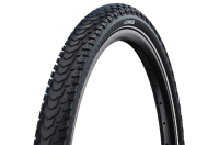 Schwalbe Pneu Marathon Mondial 700x47C Pro Falt mit Reflexstreifen black