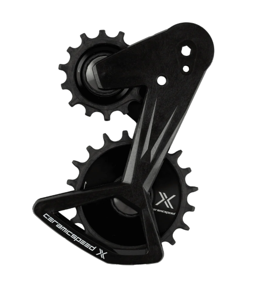 CeramicSpeed OSPW X ALPHA für SRAM RED XPLR E1, schwarz