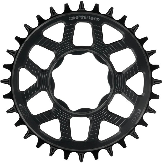 e*thirteen Ethirteen Kettenblatt e*spec Guidering Direct Mount 11/12 fach TQ HPR50 12mm offset CL 55mm schwa...