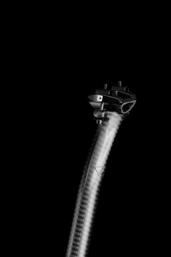 Bike Ahead Sattelstütze THE SETBACK, 3K, 27.2mm, 300mm