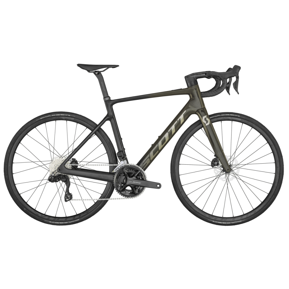 Scott Addict RC eRIDE 20, Candy Yellow/Carbon Black (Mahle), S