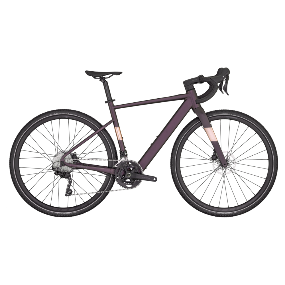 Scott Contessa Speedster Gravel eRIDE 25, Burgundy Purple, L