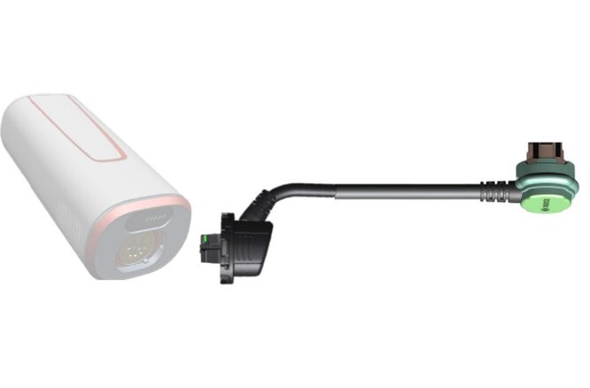 Bosch Kabelsatz PowerMore 150mm BCH3925 Kabelführung vom Akkuhalter weg schwarz