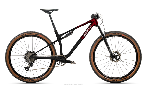 Superior SUPERIOR XF 9.6 Team, carbon/red carbon