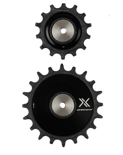 CeramicSpeed Spare OS Pulleys ALPHA Disc 14/20 Black
