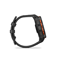 Garmin Instinct 3 – 45 mm, Solar, mit Silikon-Wechselarmband 22 mm, Sportuhr, Schwarz