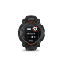 Garmin Instinct 3 – 45 mm, Solar, mit Silikon-Wechselarmband 22 mm, Sportuhr, Schwarz