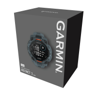 Garmin Instinct 3 – 45 mm, Solar, mit Silikon-Wechselarmband 22 mm, Sportuhr, Twilight