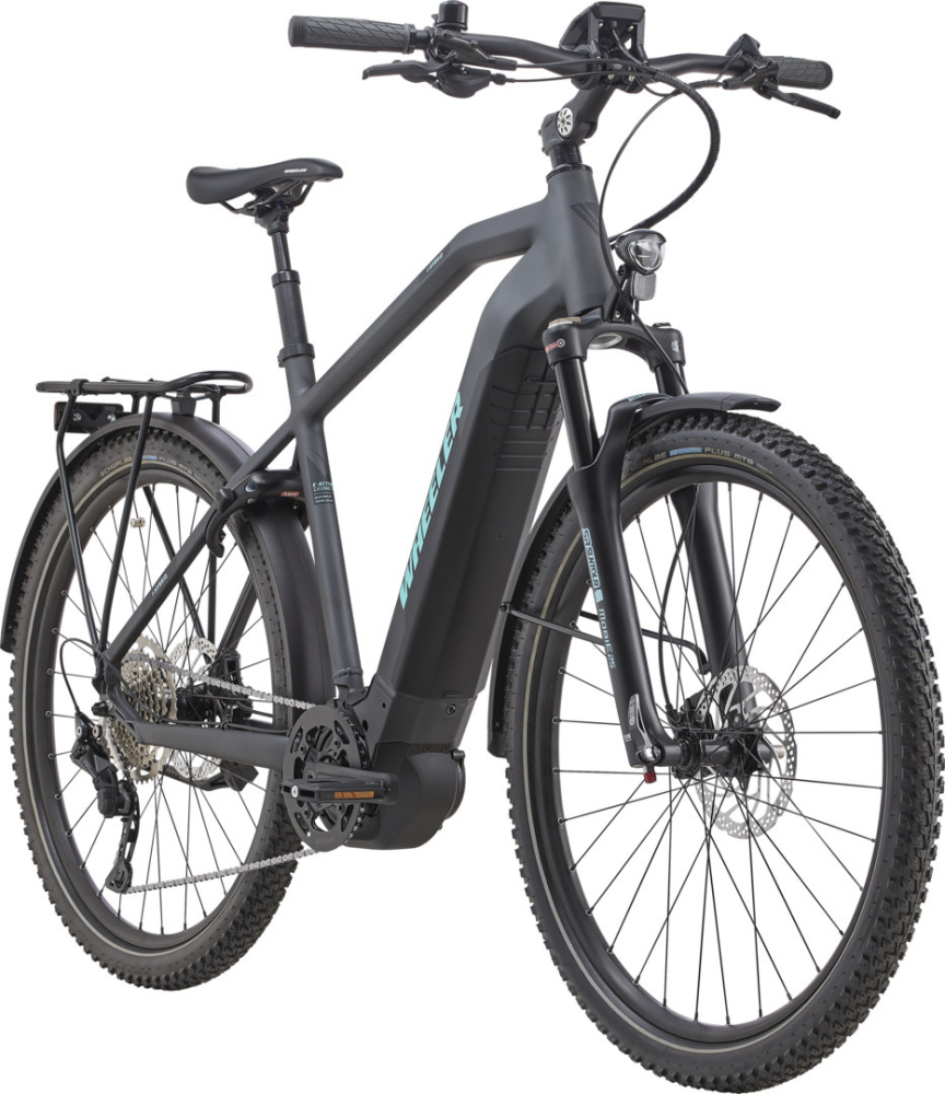 Wheeler i-HYBRID black/mint, M