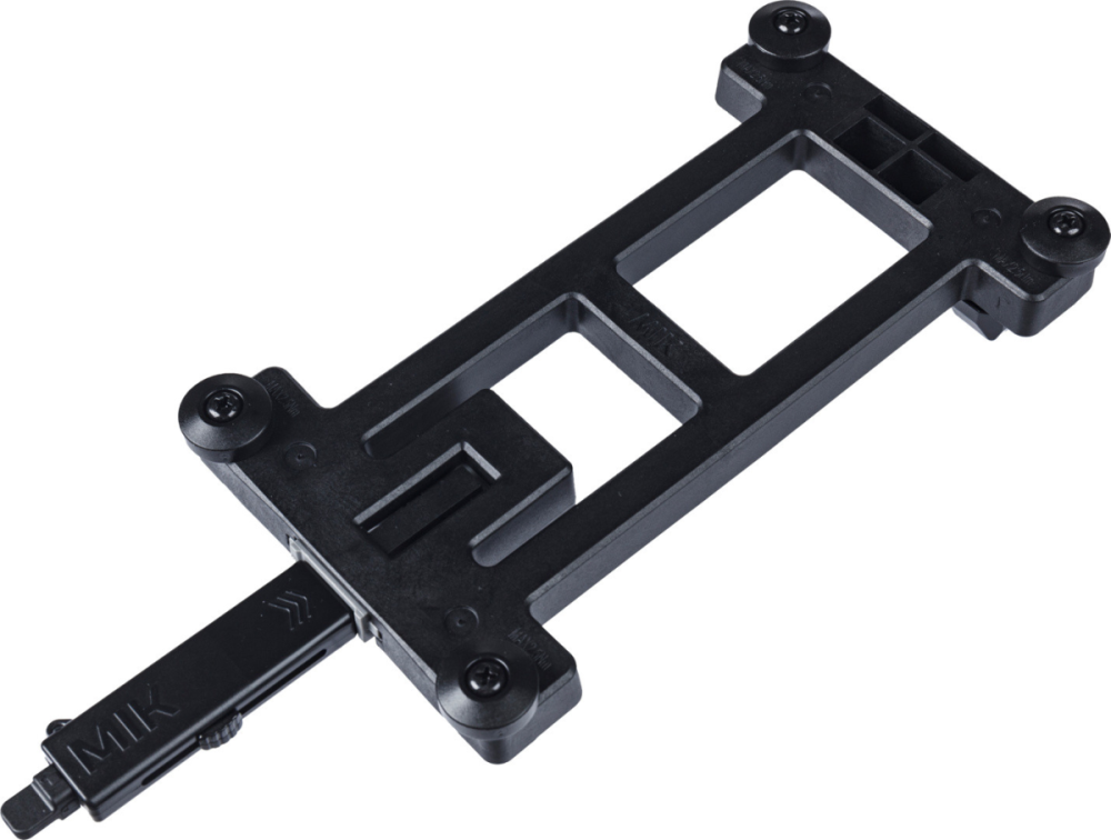 Basil MIK Adapterplatte 2.0, schwarz